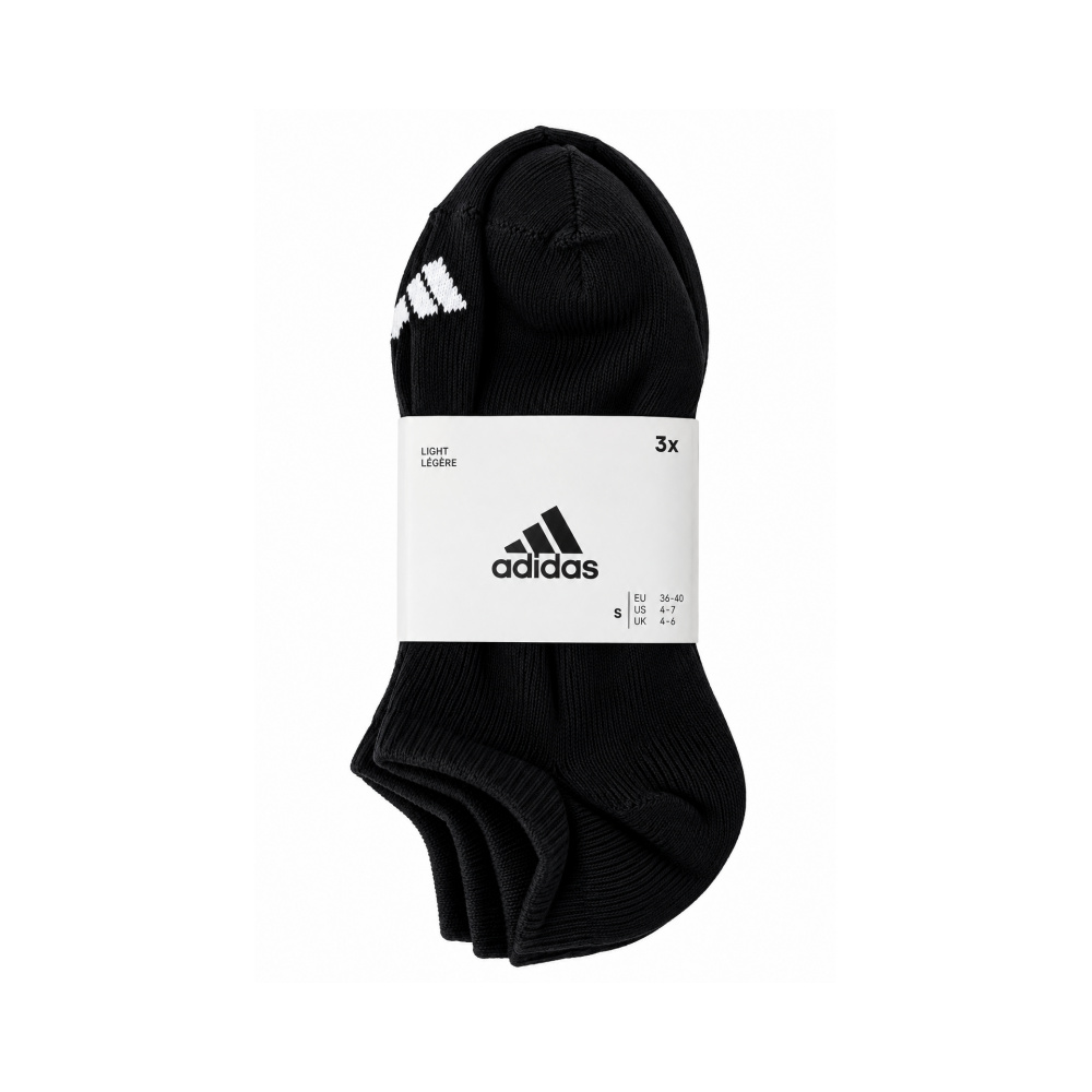 Original Adidas Women's Lightweight Ankle Socks – 3 Pairs | 100% Authentic