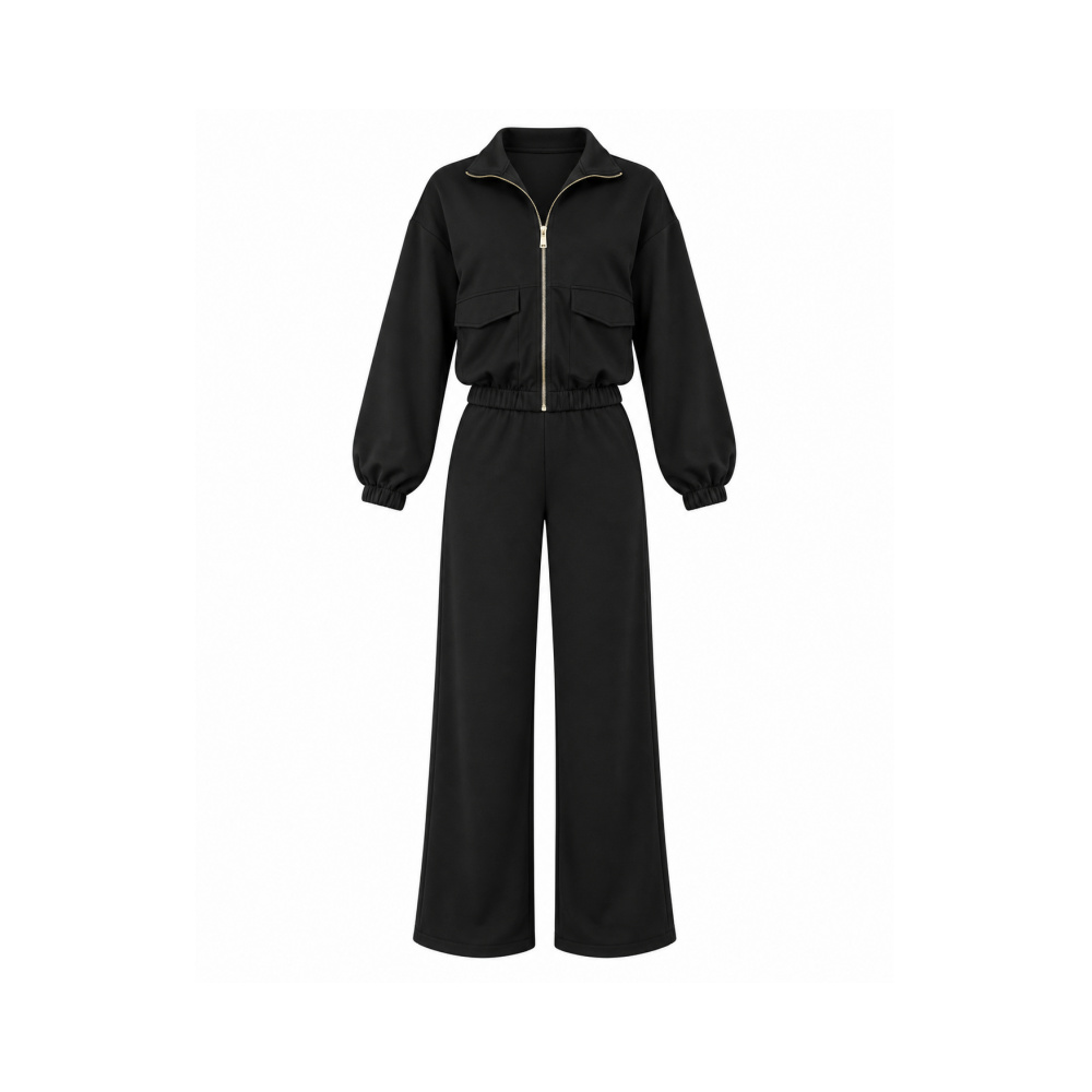 Oysho Cotton Set with Metallic Zipper