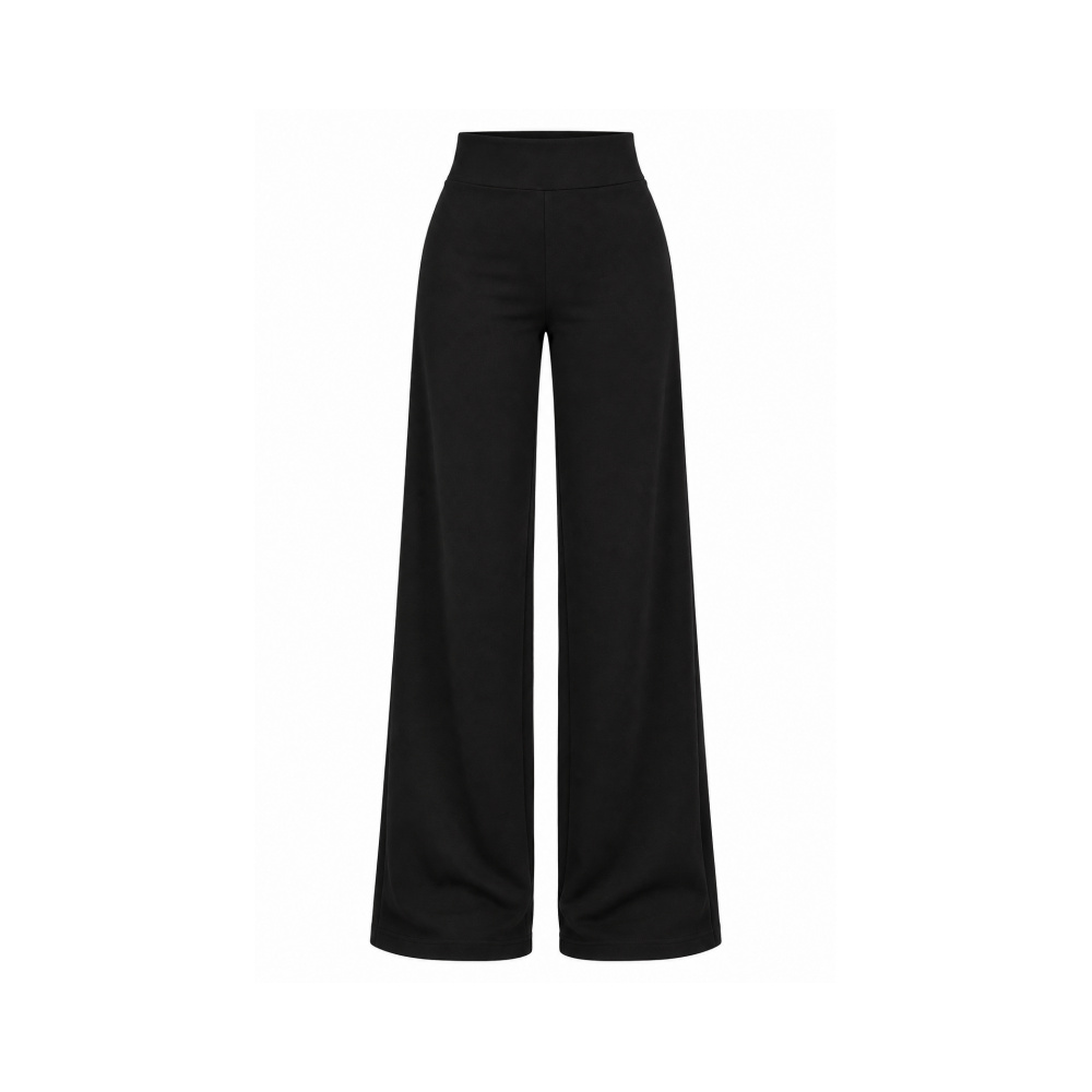 Oysho Cotton Wide-Leg Pants