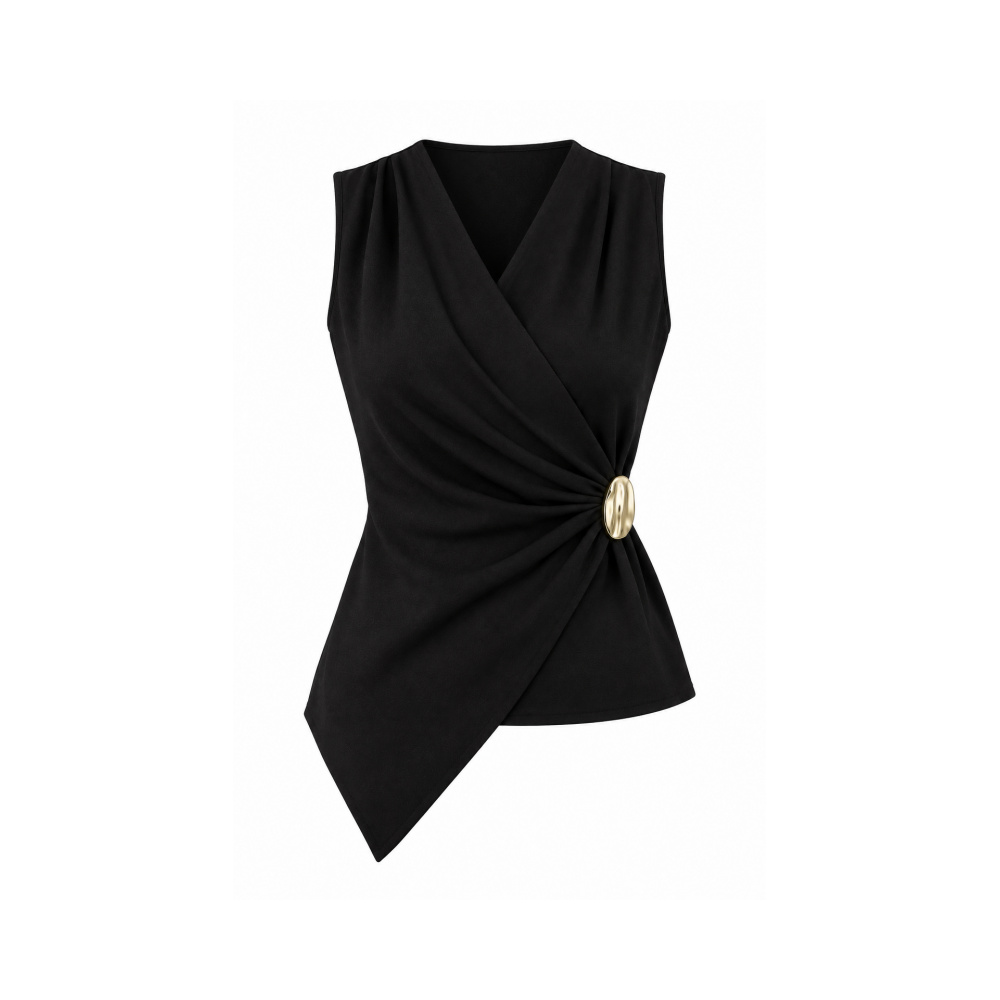 Cotton Asymmetrical Top