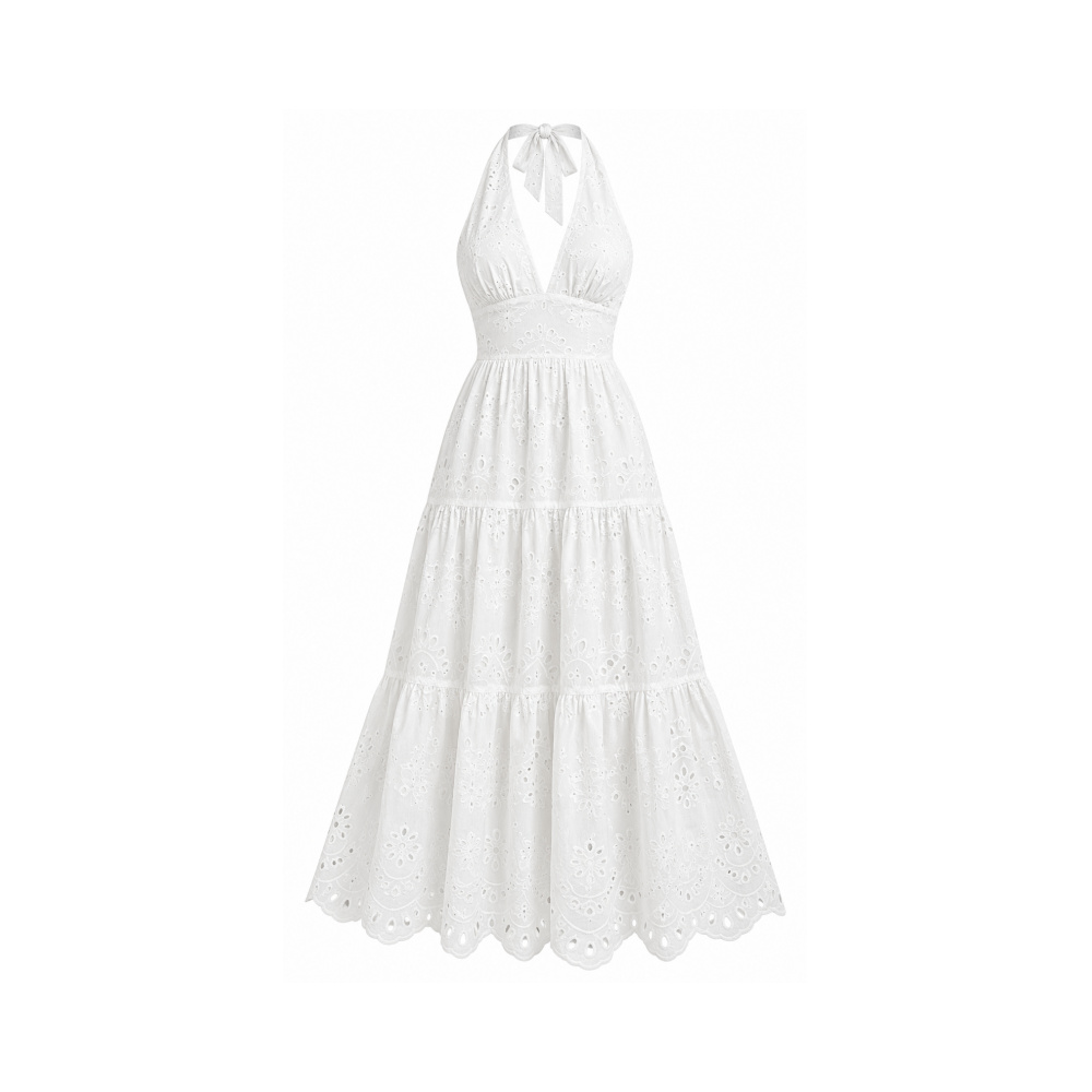 Italian Lace Elegant & Chic Midi Dress